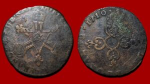 Louis XIV  - 6 deniers dits "Dardenne" 1710 &