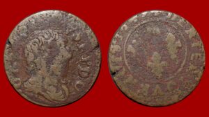 Gaston d'Orléans - Denier Tournois