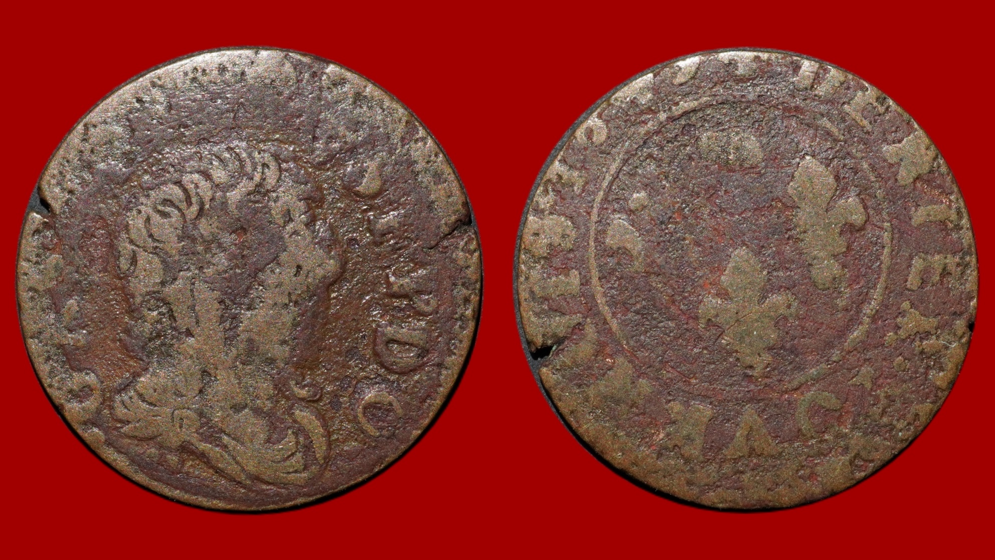 Gaston d'Orléans - Denier Tournois