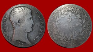 5 Francs Napoléon Ier AN 13 M