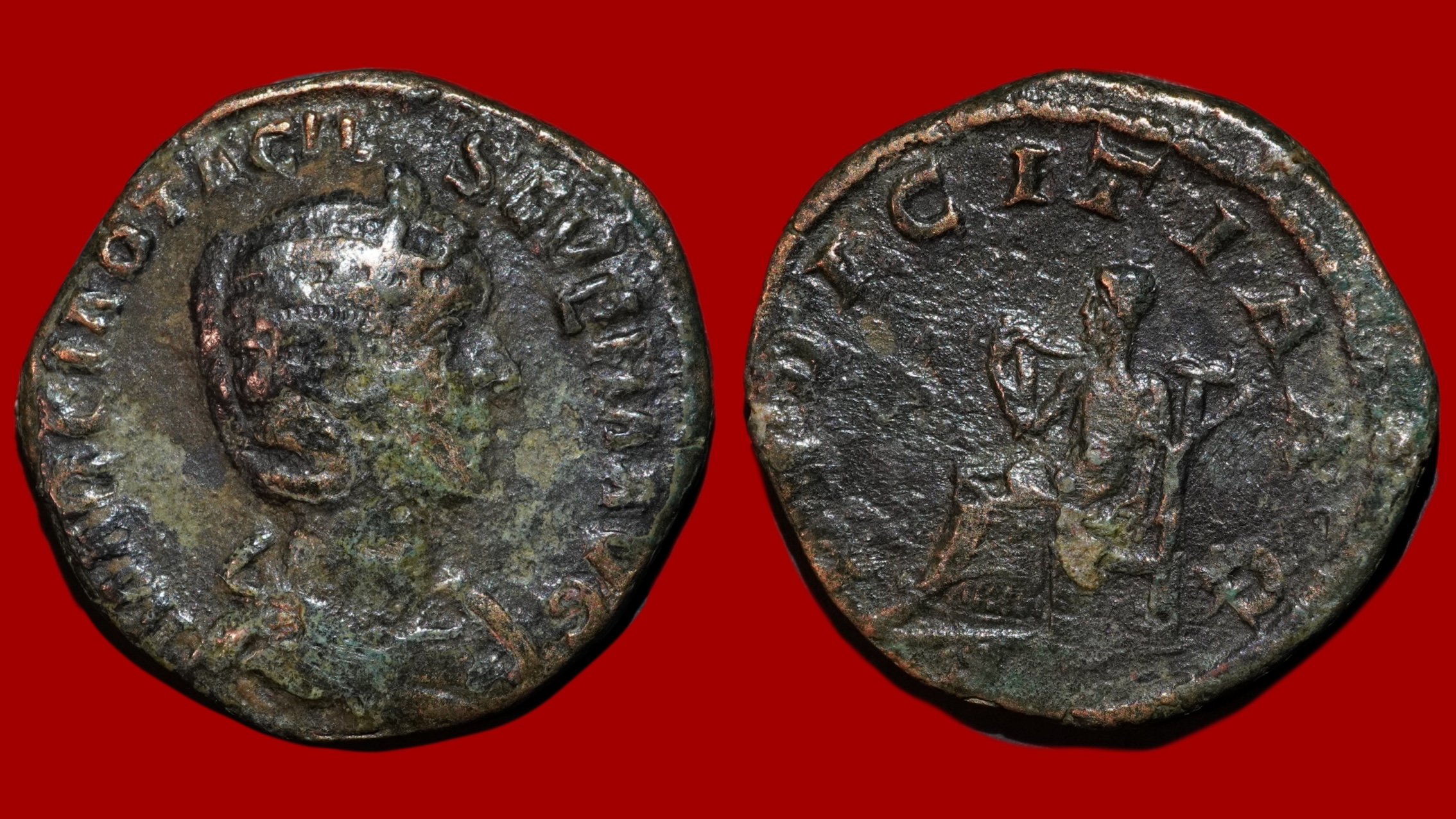 Otacilia Severa - Sesterce