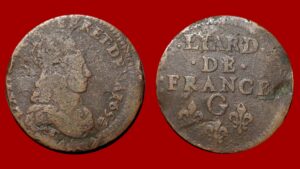 Louis XIV - Liard 1656 G