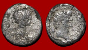 Cléopâtre et Marc Antoine - Denier