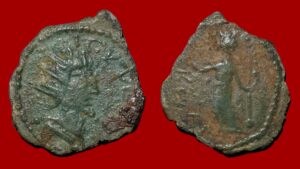 Tétricus I - Antoninien (Imitation barbare)