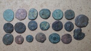 Lot de 20 monnaies romaines