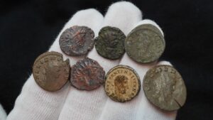 Lot de 7 monnaies romaines