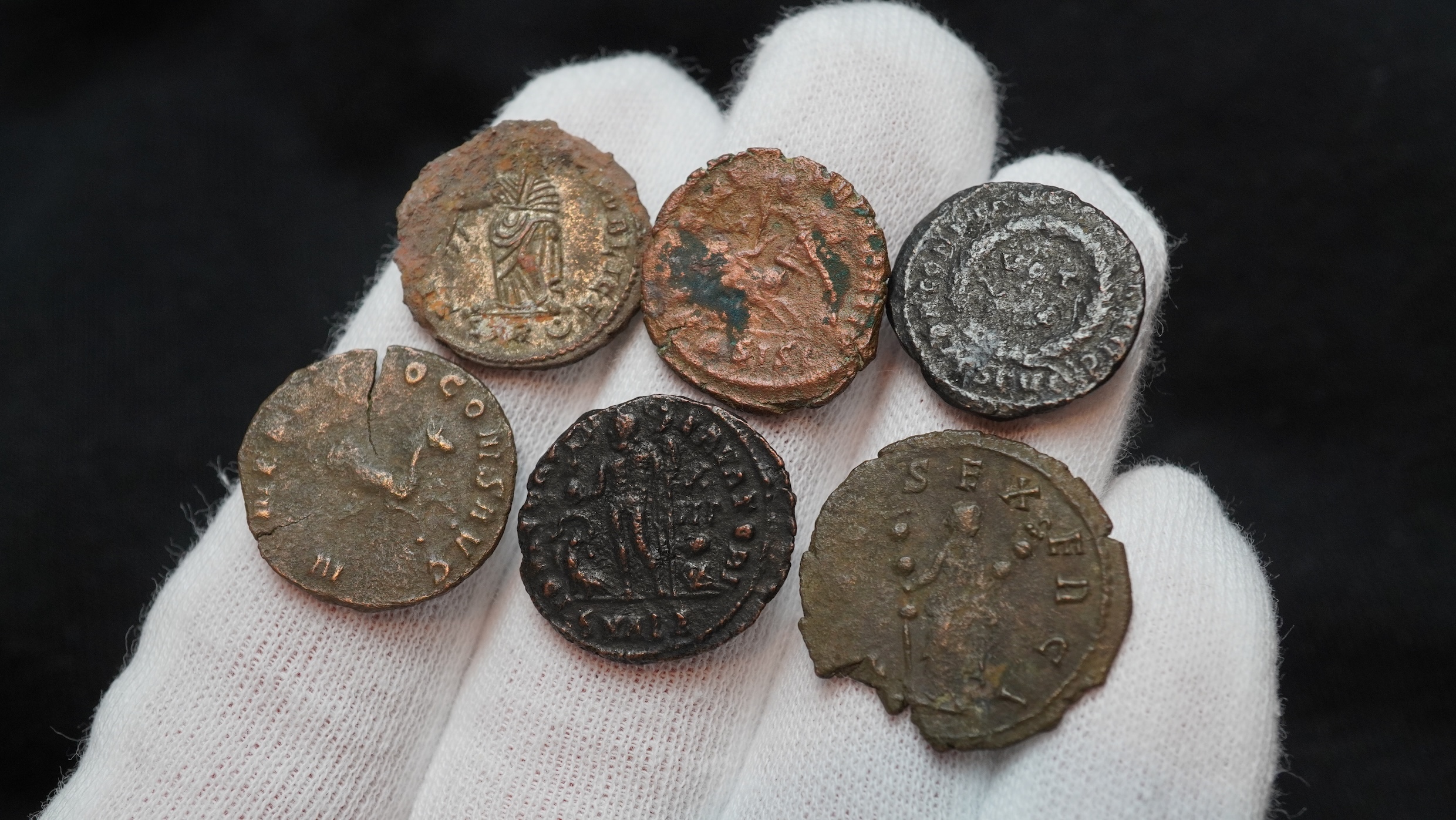 Lot de 6 monnaies romaines – Image 2