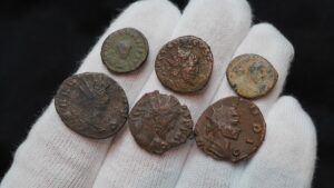 Lot de 6 monnaies romaines