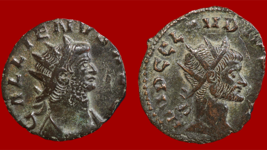 Lot de 2 antoniniens : Gallien et Claude II