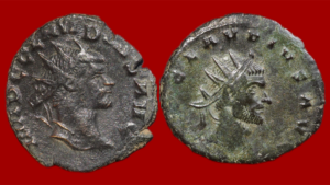 Lot de 2 antoniniens de Claude II le Gothique
