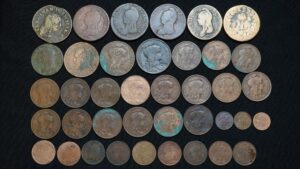 Lot de 39 monnaies