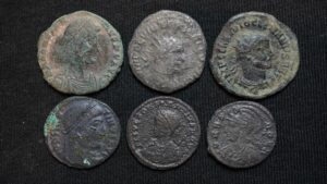 Lot de 6 monnaies romaines