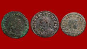 Lot de 3 monnaies romaines
