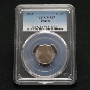 1/2 Franc Semeuse 1973 (PCGS / MS67)