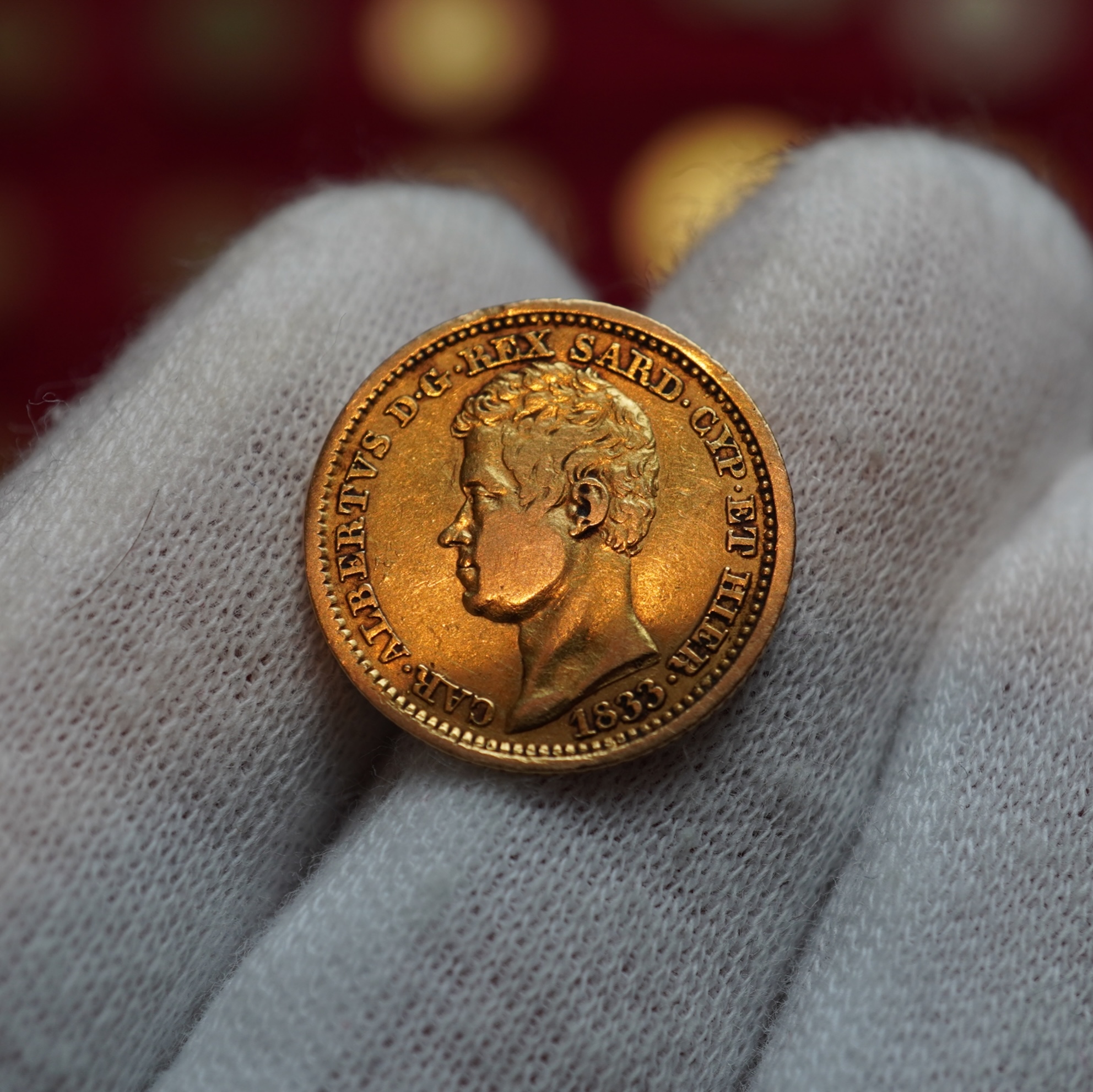 Italie - 10 Lire Charles-Albert 1833 Gênes – Image 2