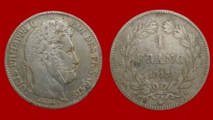 1 Franc Louis Philippe 1847 A Paris